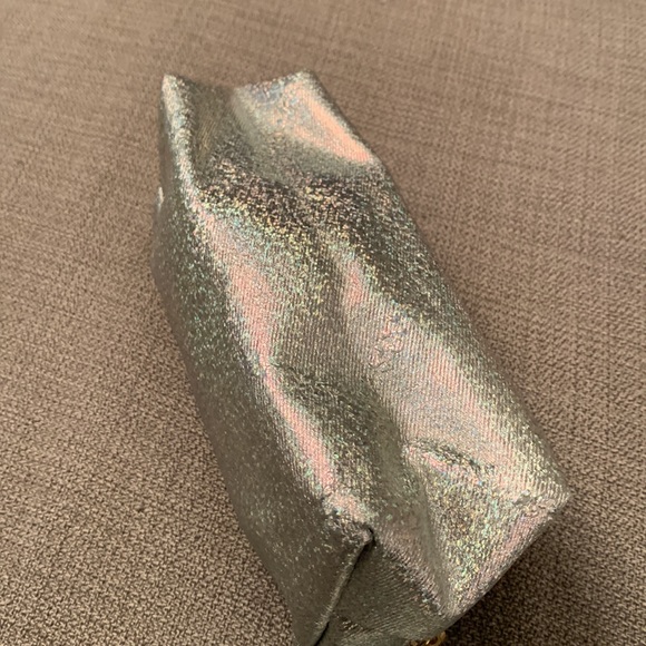 NWT Iridescent Sparkle Cosmetic Bag Zipper Bag - Picture 5 of 13